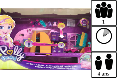 La chambre métamorphose Polly Pocket