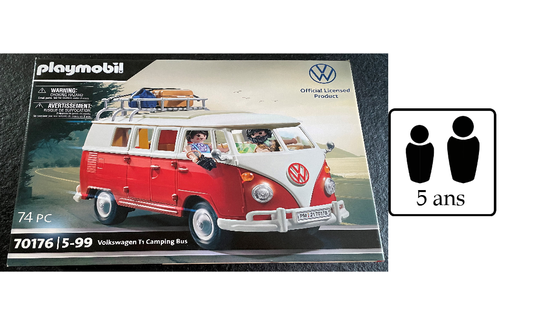 Playmobil Bus VW Camping