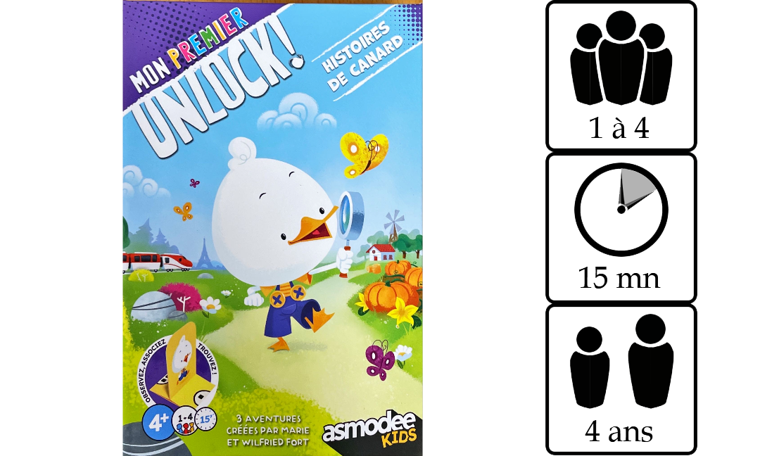Mon premier Unlock « Histoires de canard »