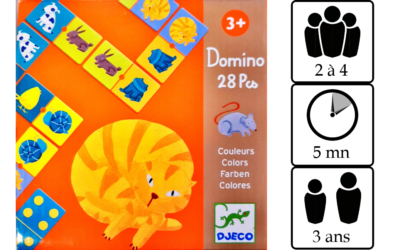 Domino couleurs Animaux Djeco