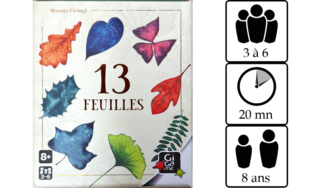 13 feuilles